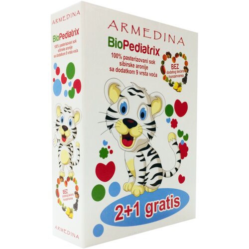 Armedina Sibirska Aronija Biopediatrix Promo paket 2+1 Gratis Slike