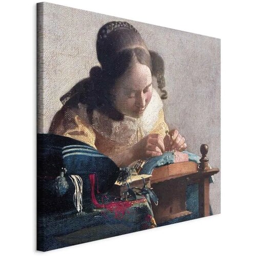  Slika - Jan Vermeer &ndash; The Lacemaker 60x60 Standard Cijene