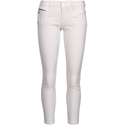Freeman T.Porter Hlače s 5 žepi ALEXA CROPPED NEW MAGIC COLOR Bež Slike