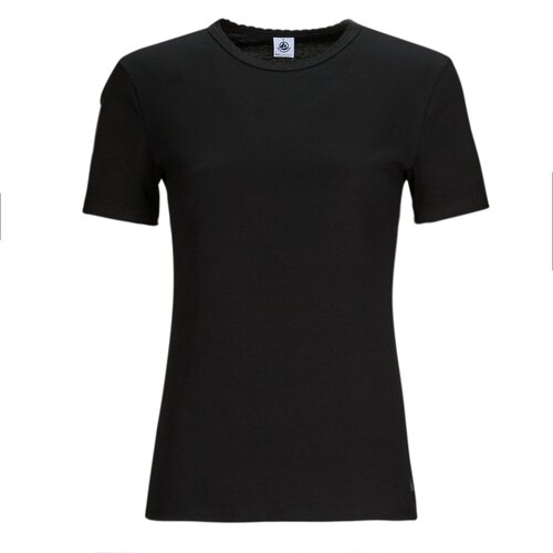 Petit Bateau Majice s kratkimi rokavi MC POINTE COCOTTE Črna Slike