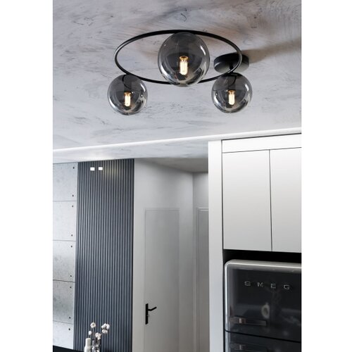  plafonsko svetlo sopra 3xE14/10W/230V crno Slike