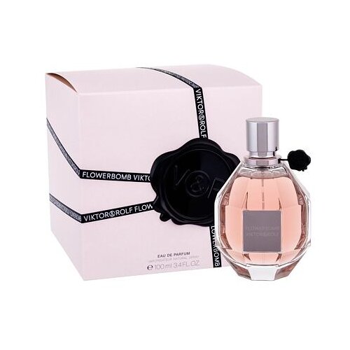Viktor &amp;amp; Rolf Flowerbomb parfumska voda 100 ml po&amp;scaron;kodovana &amp;scaron;katla za ženske Slike