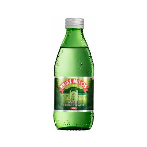 Knjaz Miloš mineralna gazirana voda 250ml staklo Cene