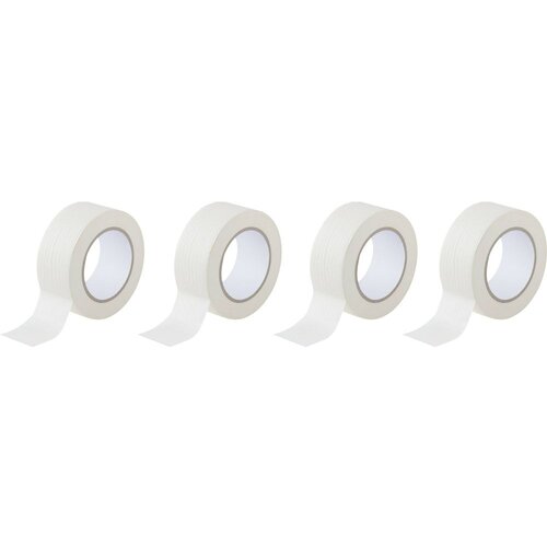 Toolcraft Krep ljepljiva traka TOOLCRAFT bijela (D x Š) 50 m x 50 mm kaučuk sadržaj: 4 role Cene