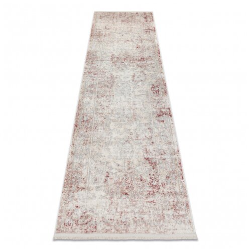 RugsX DISTIN 0828A roza / prah / bela moderna preproga, tekač - Abstrakcija, vintage, resice 80x250 cm, (5000167331) Cene
