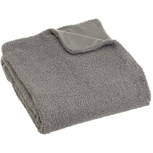 Casa Selecci&amp;oacute;n Siva odeja iz sherpa flisa 130x160 cm Sherpa Boucl&amp;eacute; &amp;ndash; Slike