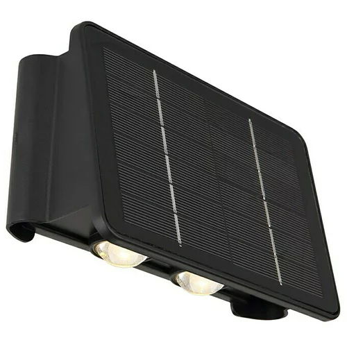 Globo Solarna vanjska zidna LED svjetiljka (Prekidač za uključivanje / isključivanje, Plastika, Topla bijela)