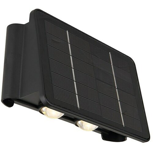 Globo Solarna vanjska zidna LED svjetiljka (Prekidač za uključivanje / isključivanje, Plastika, Topla bijela) Slike