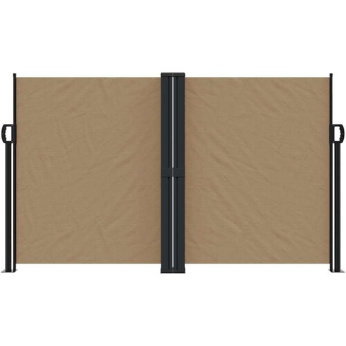  Uvlačiva bočna tenda smeđesiva 140 x 600 cm Slike