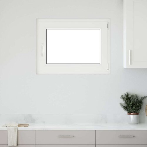  Okno za klet RISOR 80 x 50 cm PVC in steklo Bela, (5000215130) Cene