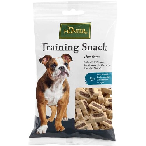 Hunter poslastica za pse Training Duo Bones janjetina/riža 200 g Cene