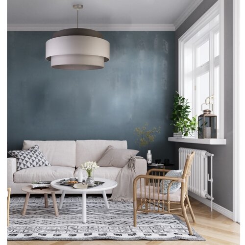  Duolla - Luster na sajli SPACE 1xE27/40W/230V, prečnik 50 cm Slike