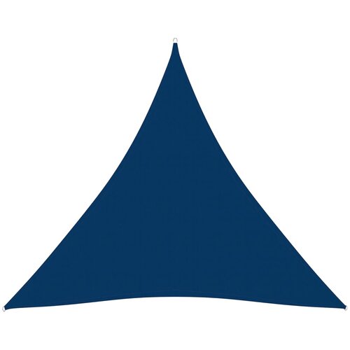 vidaXL Senčno jadro oksford blago trikotno 3x3x3 m modro, (20965410) Cene