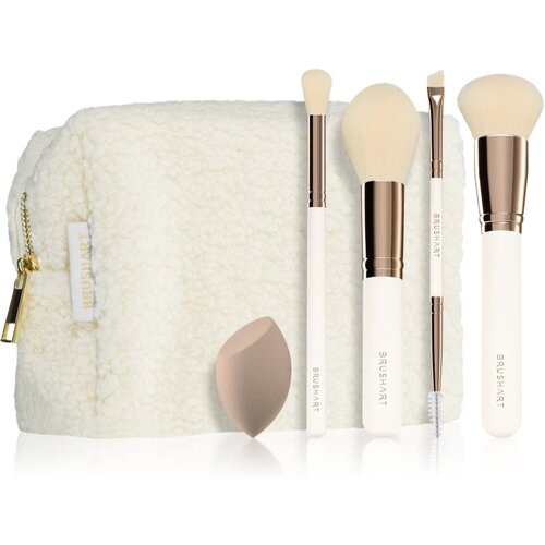 BrushArt Basic Soft Glam make-up brush set Set čopičev s torbico Cene