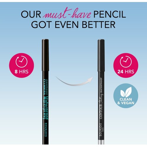 Bourjois Contour Clubbing Waterproof 24H dugotrajna vodootporna olovka za oči 1.2 g Nijansa 77 kaki&amp;acute;n&amp;acute;gold Slike
