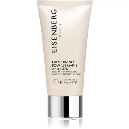 Eisenberg Pure White Crème Blanche pour les Mains & Ongles posvjetljujuća krema za ruke protiv pigmentnih mrlja 75 ml