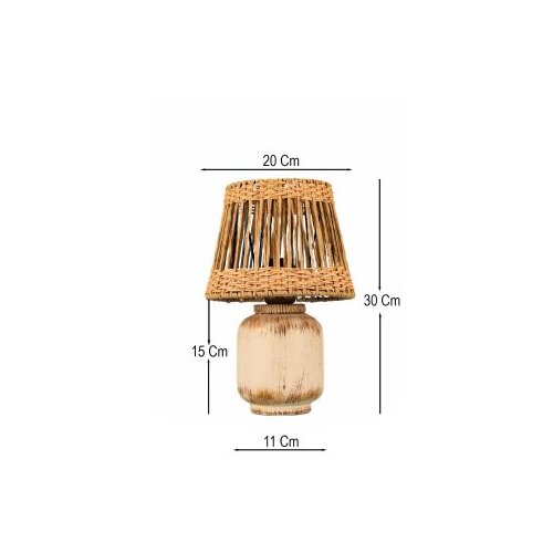 Opviq Stona lampa BK067, Bež Cene