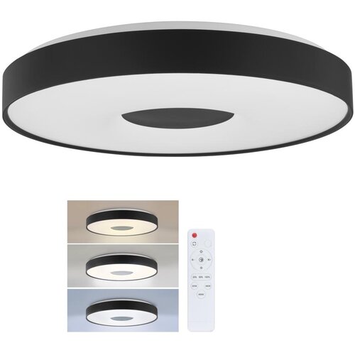  Brilagi - prigu&scaron;iva LED plafonska svetiljka JAMIS LED/48W/230V, prečnik 39 cm, crna + daljinski upravljač Cene