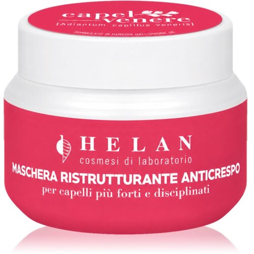 Helan CAPELVENERE Anti-Frizz Restructuring Hair Mask maska za glajenje las za valovite in kodraste lase 150 ml Slike