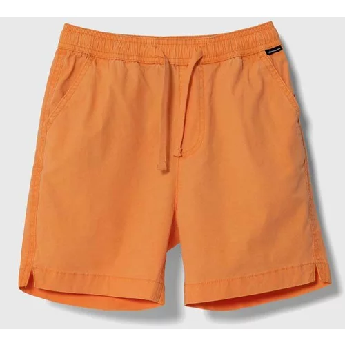 Quiksilver Dječje kratke hlače TAXER YOUTH boja: narančasta, podesivi struk