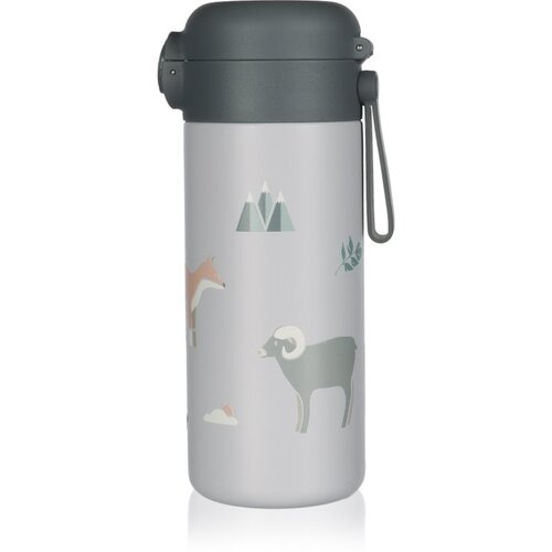 Zopa Thermo Bottle with Silicone Holder and Drinking Spout termovka s slamico 350 ml Cene