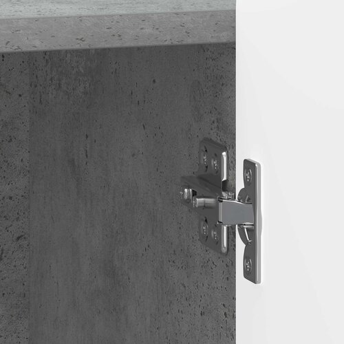  Noćni ormar 2 pcs Betonska siva 43 x 34,5 x 52 cm Slike