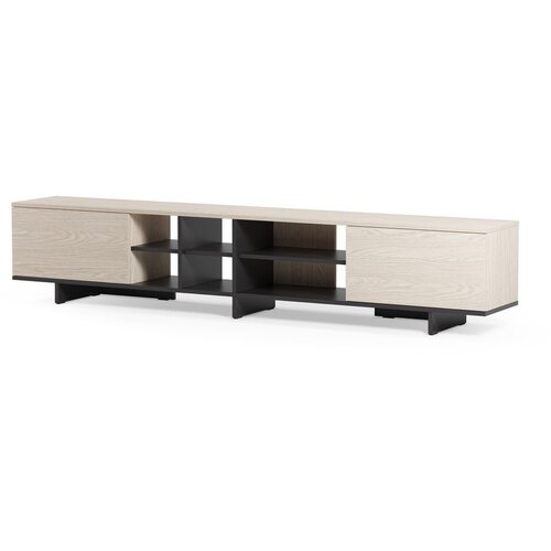 Marckeric Crna TV komoda 230x44x36 cm Cequoia &amp;ndash; Slike