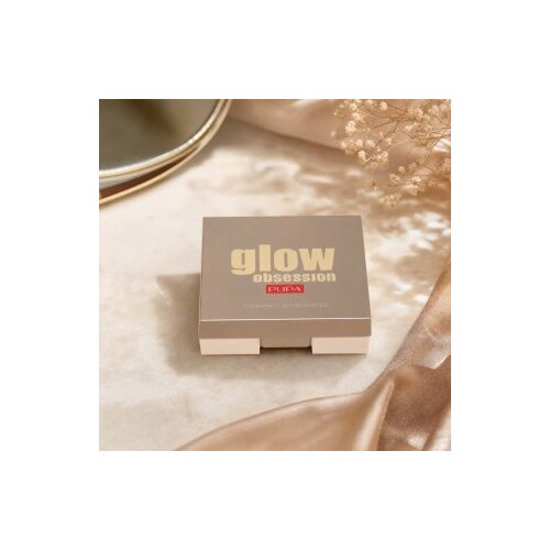 Pupa Glow Obsession Compact Highlighter osvetljevalec 002 Rose Gold 6 g Slike