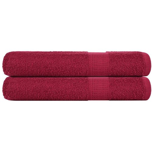 vidaXL Ručnici 2 kom bordo 100 x 200 cm 360 gsm od 100 % pamuka Cijene