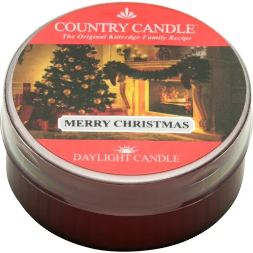 Country Candle Merry Christmas čajna svijeća 42 g