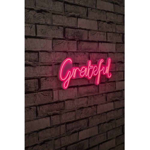 Wallity Zidna LED dekoracija Grateful, IP67, 375 cm 12V, Roze Slike