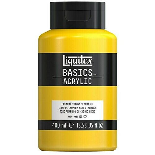 LIQUITEX Basics Akrilna boja (Kadmij srednježuto, 400 ml, Boca) Cijene