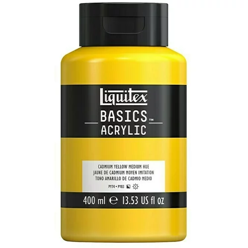 LIQUITEX Basics Akrilna boja (Kadmij srednježuto, 400 ml, Boca)