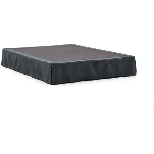Kave Home Antracitno sivi tapecirani bračni krevet 160x200 cm Jaira – Cijene