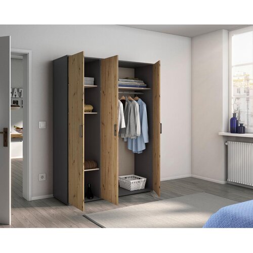 Modern Living Omara S Klasičnimi Vrati Voyager, Barva Hrasta, Siva Slike