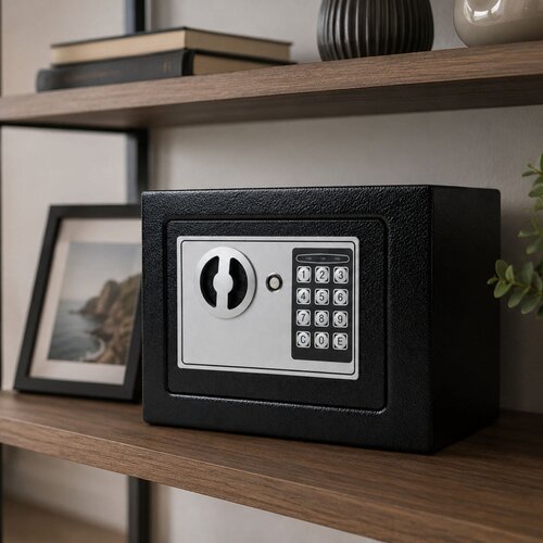 Electronic Home Safe for Documents, Money, Code, Emergency Keys 6L Slike