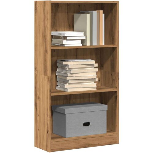 vidaXL Regal za knjige boja hrasta 60x24x109 cm konstruirano drvo Cene