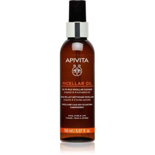Apivita Cleansing Micellar Oil čistilno olje za odstranjevanje ličil 150 ml Cene