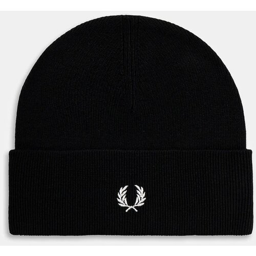 Fred Perry Classic Beanie Black/ Snow White Universal Cene