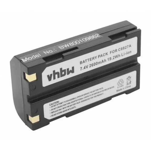 VHBW Baterija D-LI1 za Pentax EI-2000 / HP PhotoSmart 912, 2600 mAh