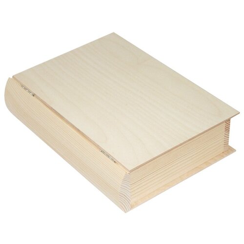  Drvena kutija knjiga 21x27.5x7 cm (drveni poluproizvod za dekorisanje) Slike