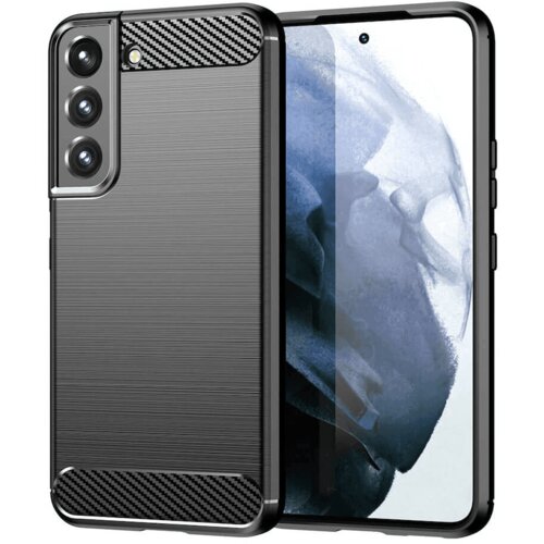  Silikonski ovitek za Samsung Galaxy A27 - mat carbon črn Slike