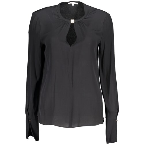 Patrizia Pepe WOMEN&amp;amp;#39;S LONG SLEEVE SHIRT BLACK Slike