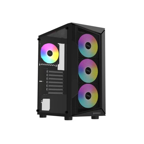 Raidmax Kuciste Vector 158 Black 3x RGB fan/Window/V158TBS Slike