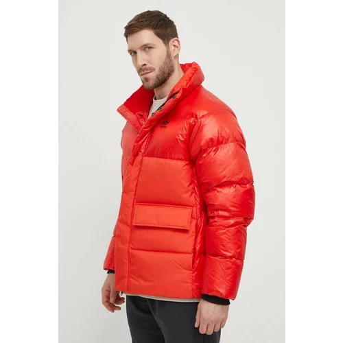 Adidas Pernata jakna za muškarce, boja: crvena, za zimu