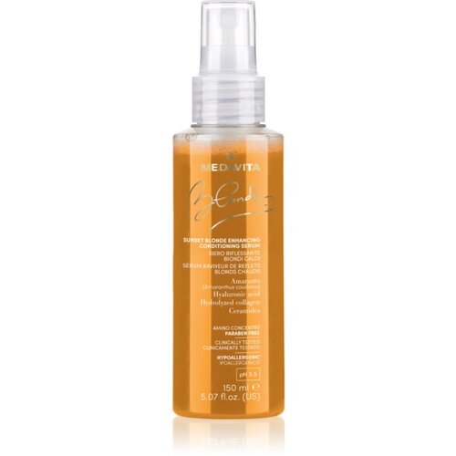 Medavita Blondie Sunset Blonde Enhancing Serum lepotni serum za barvane lase 150 ml Cene