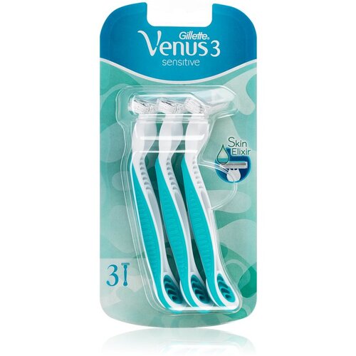 Gillette Venus 3 sensitive brivniki za enkratno uporabo 6 ks 3 kos Slike