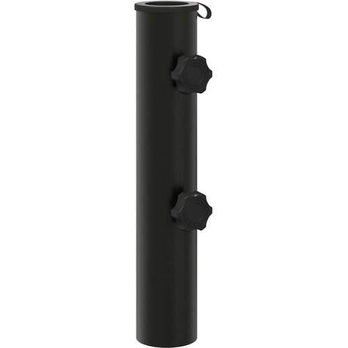  Cijev za suncobran 0.6 kg Crna Željezo for 40-50 mm Pole Slike