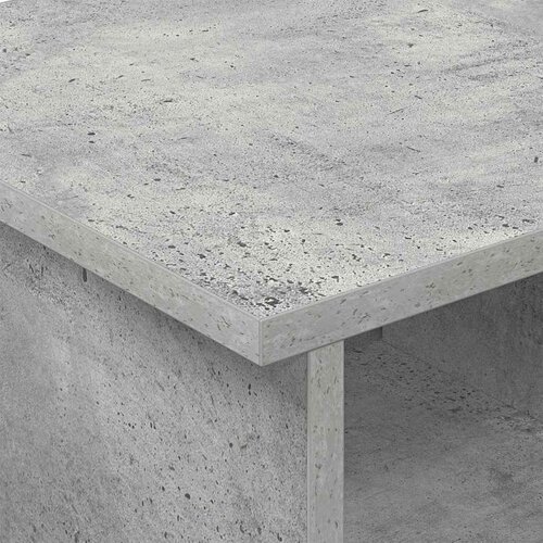  stalak Betonski sivi 68,5 x 35 x 35 cm Konstruirano drvo Slike
