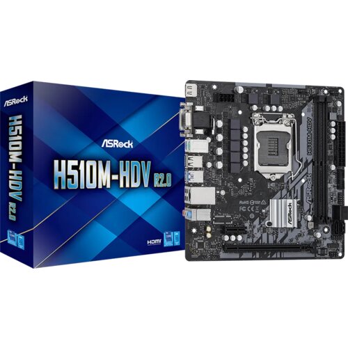 AsRock H510M-HDV R2.0 matična ploča Cene